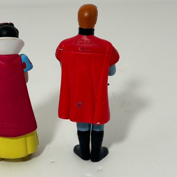 Disney Princess PVC Figures Lot Belle Snow White Prince Florian Cake Toppers - Picture 8 of 11